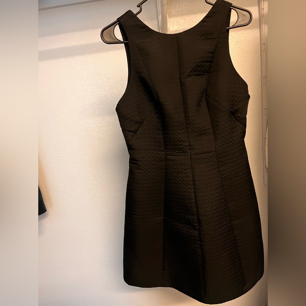 Armani Exchange black dress